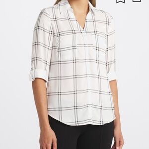 Fortune + Ivy Christelle Button Down Blouse